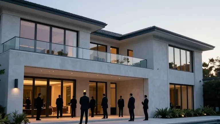 Illustration for: Federal Agents Search Beverly Hills Home in Swalwell Investigation