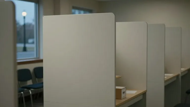 Illustration for: Israelis cast ballots to decide fate of Netanyahu in war-worn election
