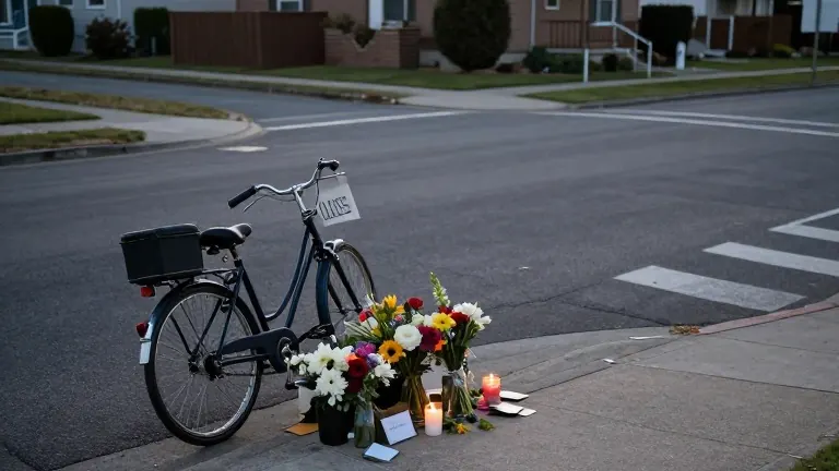 Illustration for: Montclair bike crash kills two, driver charged